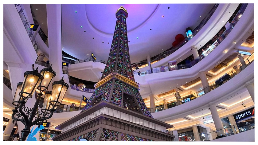 Terminal 21 Shopping Mall Eiffel Tower
